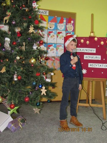 Mikolajkowy Konkurs Recytatorski 2018