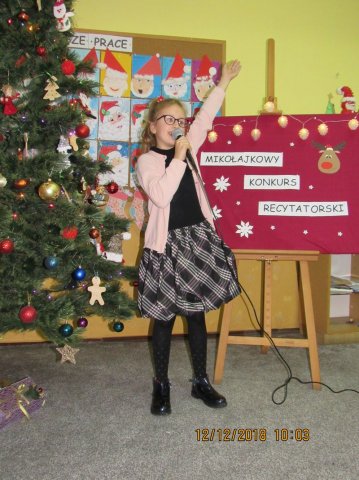 Mikolajkowy Konkurs Recytatorski 2018