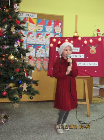 Mikolajkowy Konkurs Recytatorski 2018