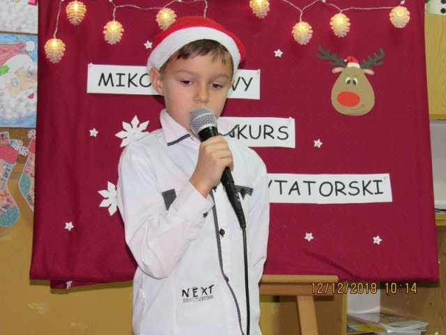 Mikolajkowy Konkurs Recytatorski 2018