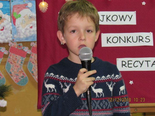 Mikolajkowy Konkurs Recytatorski 2018