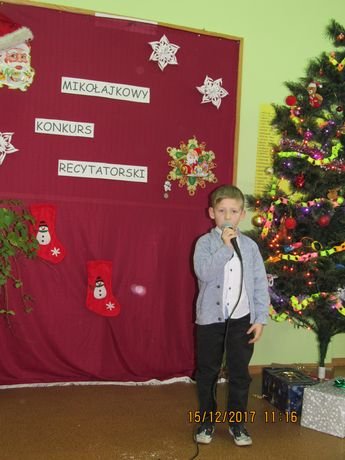 Mikołajkowy konkurs recytatorski 2017