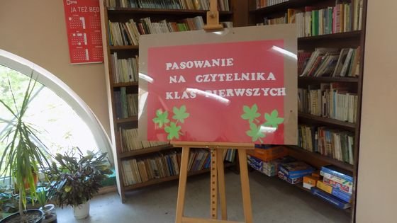Pasowanie na czytelnika 2018