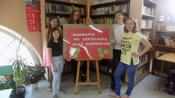 Pasowanie na czytelnika 2018