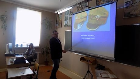 Spotkanie z panem Adamem Grzelakiem