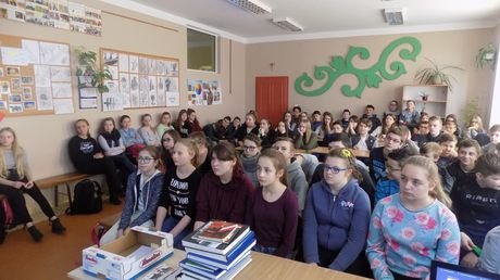 Spotkanie z panem Adamem Grzelakiem